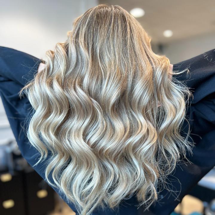 Balayage blond absolu